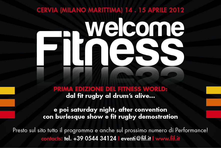 the most important fitness convention in Italy